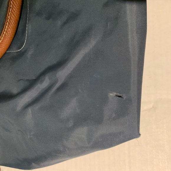 Longchamp navy tote medium bag - Picture 8 of 8